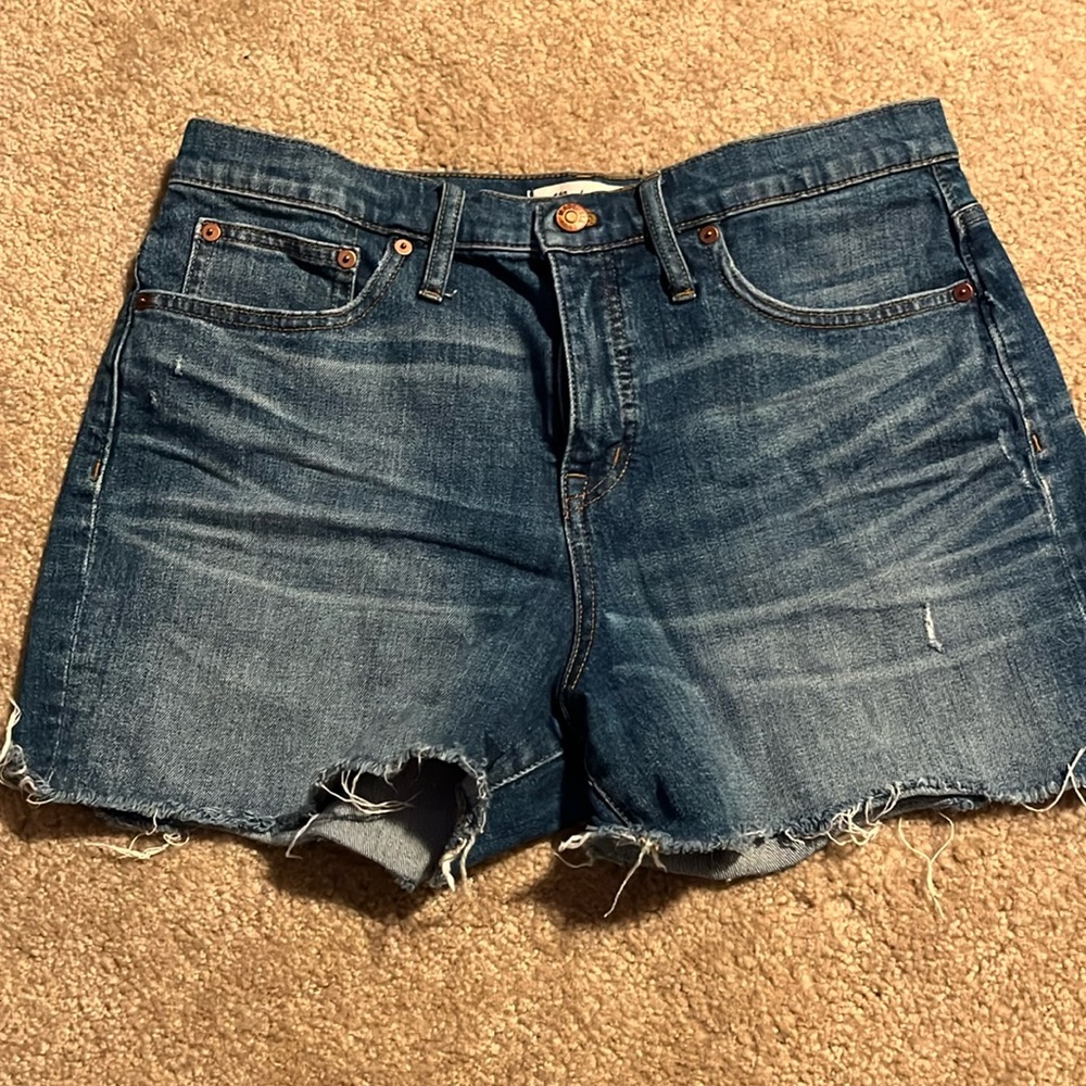 Madewell Blue Jean Shorts